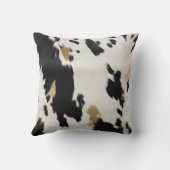 白黒金ゴールド南西部コウィド クッション (裏面)