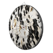 白黒金ゴールド南西部コウィド ダーツボード (正面右)