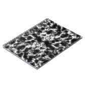 白黒金ゴールド大理石 ノートブック (左側)