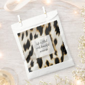 白黒金ゴールド牛革 フェイバーバッグ (クリップ留めされた状態)