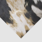 白黒金ゴールド牛革 薄葉紙 (詳細)