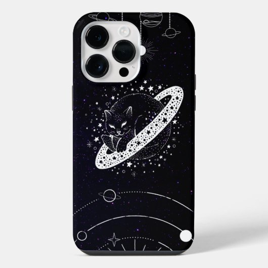 白黒銀河系 iPhoneケース (裏面)