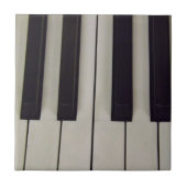 白黒鍵のタイル タイル (正面)