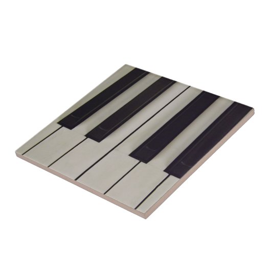 白黒鍵のタイル タイル (側面)