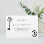 白黒鍵結婚の挿入 エンクロージャーカード (スタンド正面)