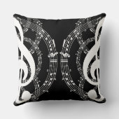 白黒鏡イメージミュージック2 クッション (裏面)