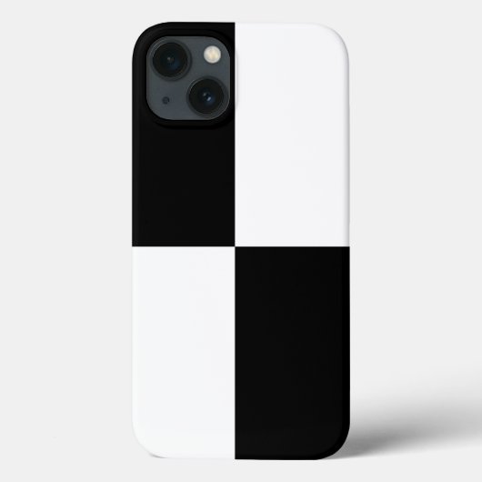 白黒長方形のiPhone 8/7の場合 Case-Mate iPhoneケース (裏面)