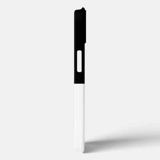 白黒長方形 Case-Mate iPhoneケース (裏面 / 右)