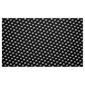 白黒陰陽パターン生地 ファブリック (ファットクウォーター)