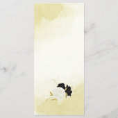 白黒離れ花結婚金ゴールド メニュー (裏面)