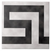 白黒雷文の~ タイル (正面)