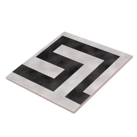 白黒雷文の~ タイル (側面)