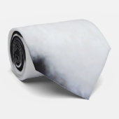 白黒革靴のタイ ネクタイ (ロール)