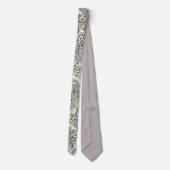 白黒音符および記号 ネクタイ (裏面)