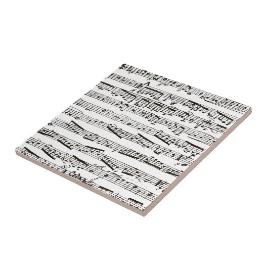 白黒音符 タイル (側面)