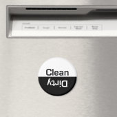 白黒食洗機クリーン汚れ磁石 マグネット (インサイチュ (食洗機))