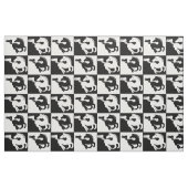 白黒馬の模様 ファブリック (ヤード)