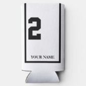 白黒馬付き2サドルクロスカスタム スリム缶クーラー (裏面)