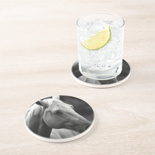 白黒馬 コースター (側面)