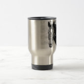 白黒馬 トラベルマグ (中央)