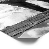 白黒馬 ポスター (角)