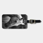 白黒馬 ラゲッジタグ (正面横)