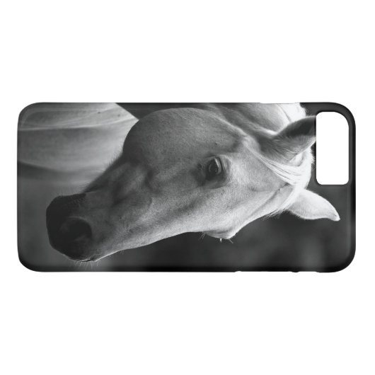 白黒馬 Case-Mate iPhoneケース (裏面(横))