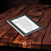 白黒魅力的赤ちゃんシャワー単語の検索ゲーム ノートパッド