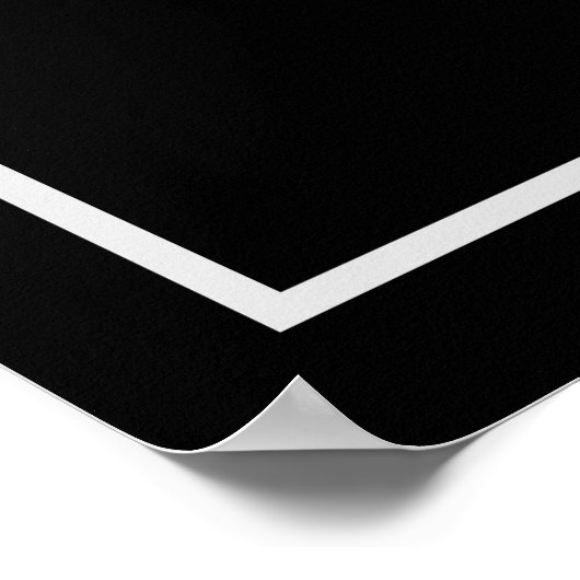 白黒魔法七法 ポスター (角)