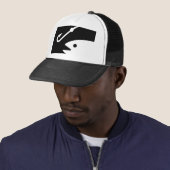 白黒魚の頭部およびホック- キャップ (インサイチュ)