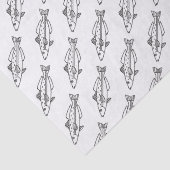 白黒魚を釣る東流 薄葉紙 (詳細)