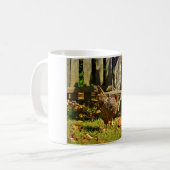 白黒鶏 コーヒーマグカップ (正面左)