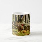 白黒鶏 コーヒーマグカップ (中央)