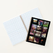 白黒12フォトノートブック(文字付) ノートブック (内部)