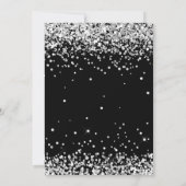 白黒12誕生日 招待状 (裏面)