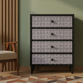 白黒170スクエアイリュレーションパターン 薄葉紙