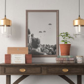 白黒1968群衆とパラトパーショー ポスター