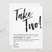 白黒2つ取れ！延期さ結婚れた セーブザデート (正面/裏面)