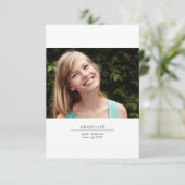 白黒2写真卒業クラス2022 サンキューカード (スタンド正面)