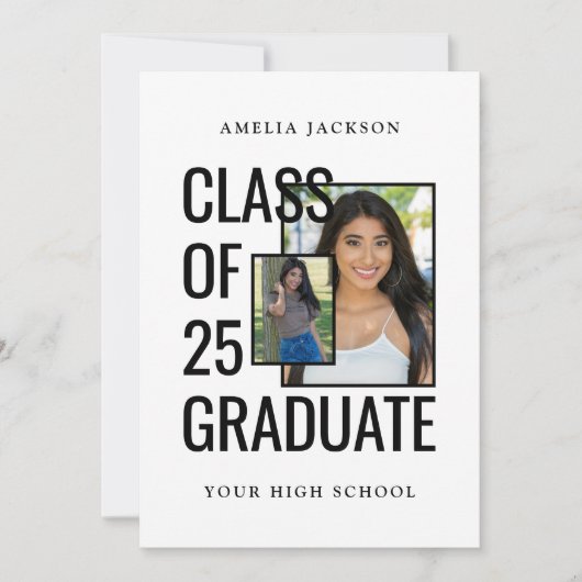 白黒2写真教室25グラードオープンハウス 招待状 (正面)