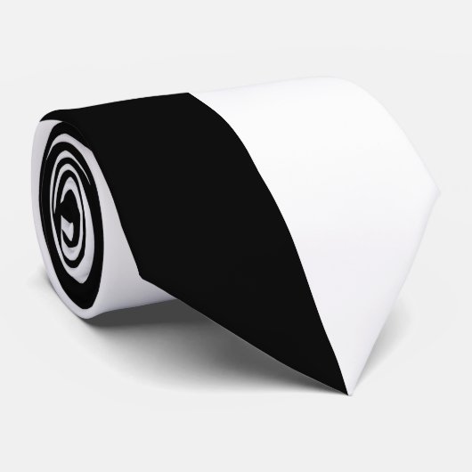 白黒2色タイ ネクタイ (ロール)
