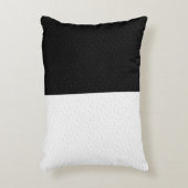 白黒2色 アクセントクッション (正面(垂直))