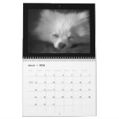 白黒2014年にファインアートの勉強 カレンダー (3月 2026)