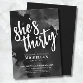 白黒30歳 招待状