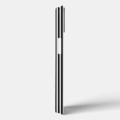 白黒5パターンストライプパターン Case-Mate iPhoneケース (裏面 / 右)