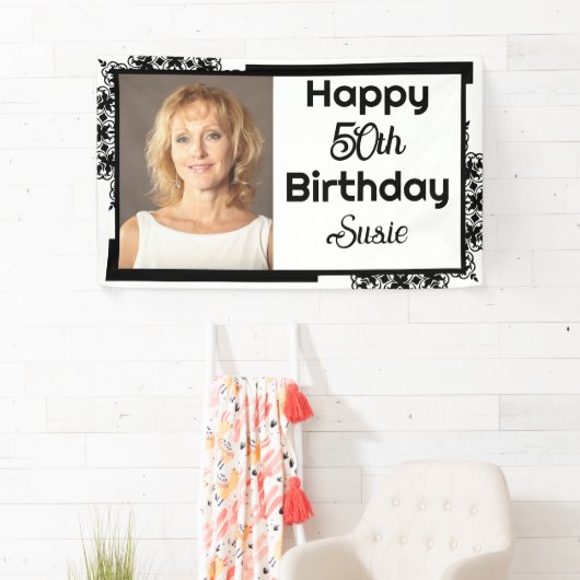 白黒50誕生日 横断幕 (インサイチュ)