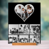 白黒7フォトコラージュ アクリルサイン (ニュートラル)