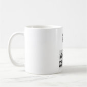 白黒7フォトコラージュ コーヒーマグカップ (左)