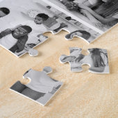 白黒7フォトコラージュ ジグソーパズル (側面)