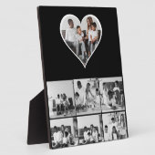 白黒7フォトコラージュ フォトプラーク (側面)